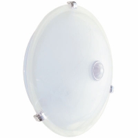 Светильник НПО 3231Д белый 2х25 с датчиком движения ИЭК LNPO0-3231D-2-025-K01 
			
