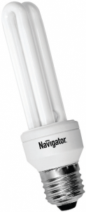 Лампа компактная люминесцентная энергосберегающая 94004 NCL-2U-09-827-E27 Navigator 4607136940048 
			