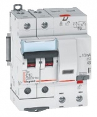 Дифференциальный автомат DX3 2П C16А 30MA-AC 4м Legrand 411158 
			